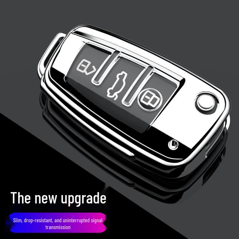 Folding Key Case Cover for Chery Tiggo 5x 2025: High-End Protective Shell with Buckle