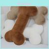 Bone Puppy Shape Plush Toy Cute Cartoon Throw Pillow Doll Decoration Pendant