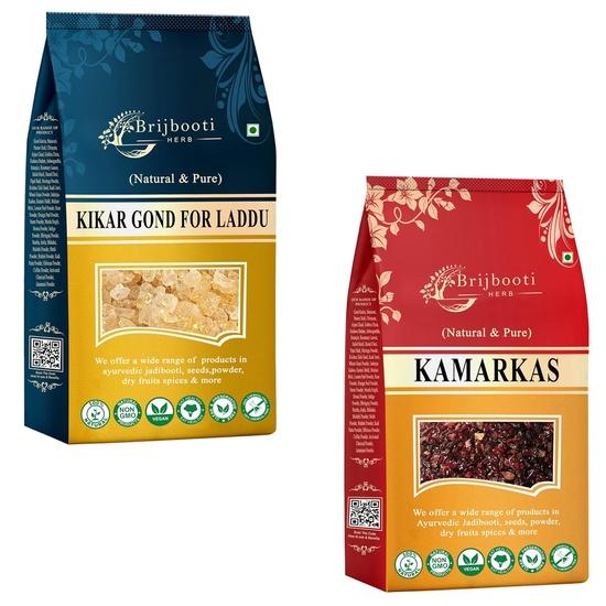 Birju Mahavir Combo Pack of Gond Kikar and Kamarkas 800 Gr 800GM