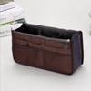 1Pc with Double Zippers Multifunctional Large Capacity Portable Storage Bag Folding Women's Makeup Bag Polyester