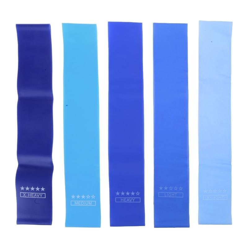 5Pcs Resistance Band Hip Band Hip Band for Legs Butt Stretching Exercise Band Heavy Resistance Rings Nonslip Circles Hip