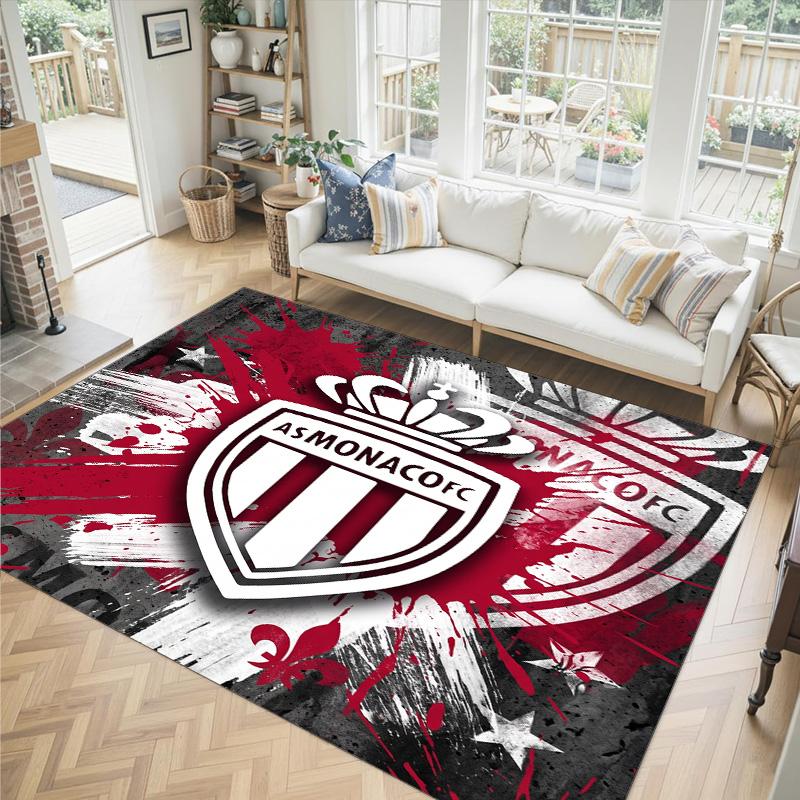 Monaco FC Design Crystal Velvet Carpet Cozy Non?Slip Printed Rug For Bedroom Living Room Entrance