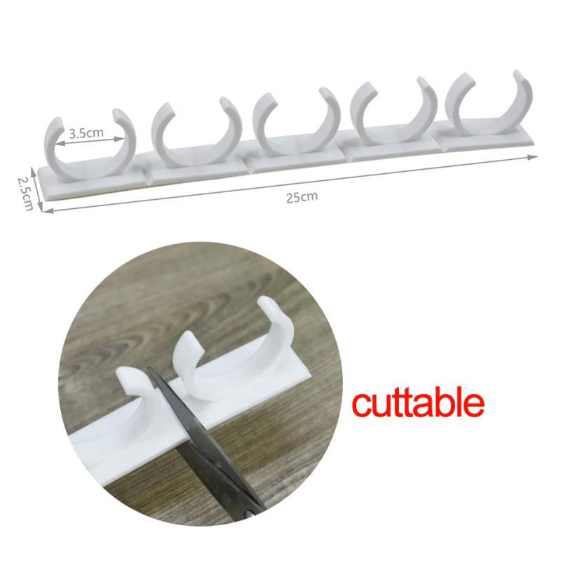 

5 шт. настенный стеллаж для хранения на кухне для дома ингредиенты специи пластиковая стойка-зажим органайзер аксессуары банки держатель для специй инструменты 5PCS белый