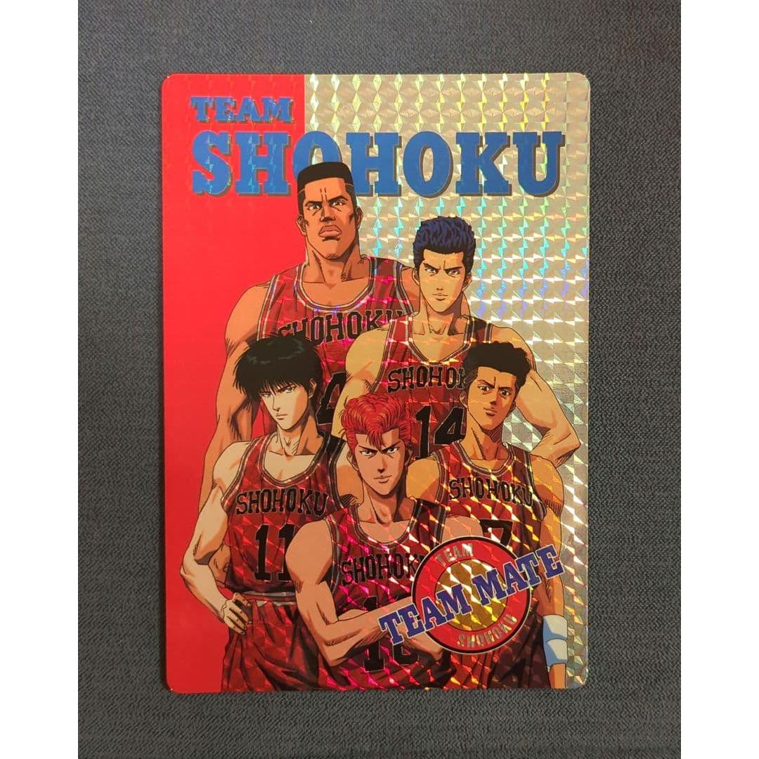 Used Anonymous delivery / Rare] Slam Dunk Card Shohoku No.5 Jumbo Card Rukawa, Mitsui