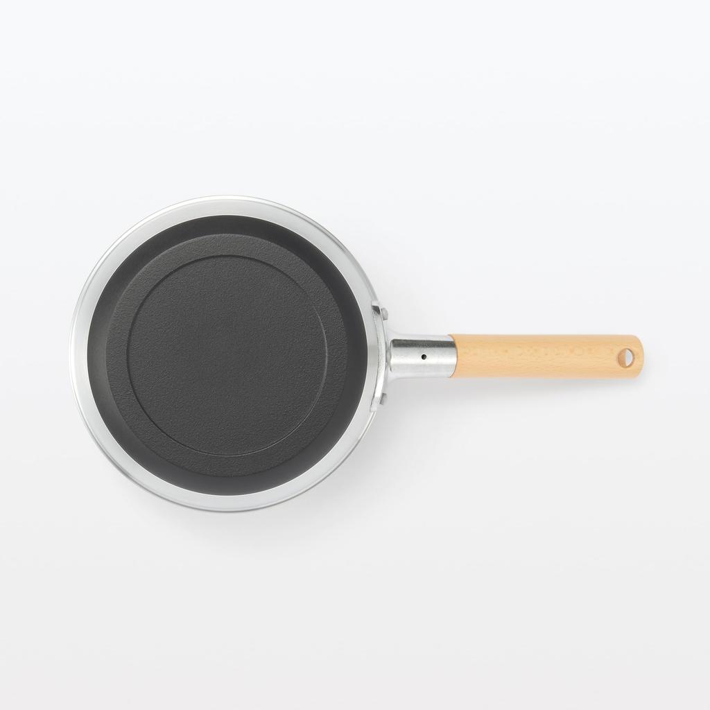 MUJI Non-Stick Frying Pan, 20cm Diameter, Deep, Induction Compatible, 83453718