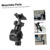 MOLUCKFU 2pcs Bracket Bike Rearview Mirror Support Handlebar Fixture Holder Accessories Mirror Mount Holder Adapter Handlebar Mirror Mount Hole