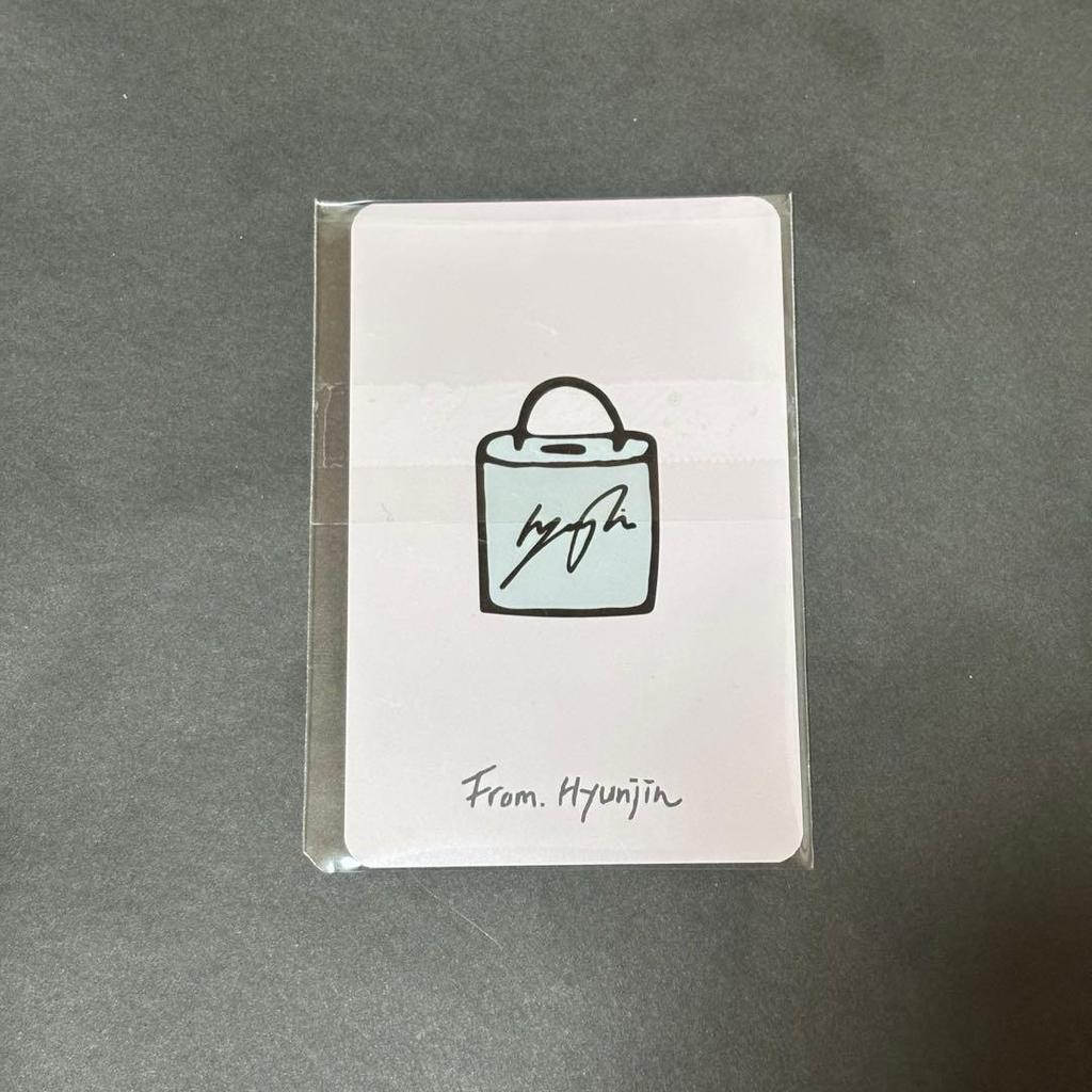 [USED] Stray Kids Hyunjin Men's Pro Necklace Padlock Trading Card
