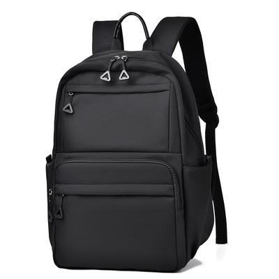 New Backpack 14 Inch Simple Oxford Cloth Student Backpack Large Capacity Men's and Women's Travel Bag