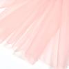 Polyester Organza 140cm wide x 5m Coral 2440 Fabric, cut, 186. Pink, (5m)