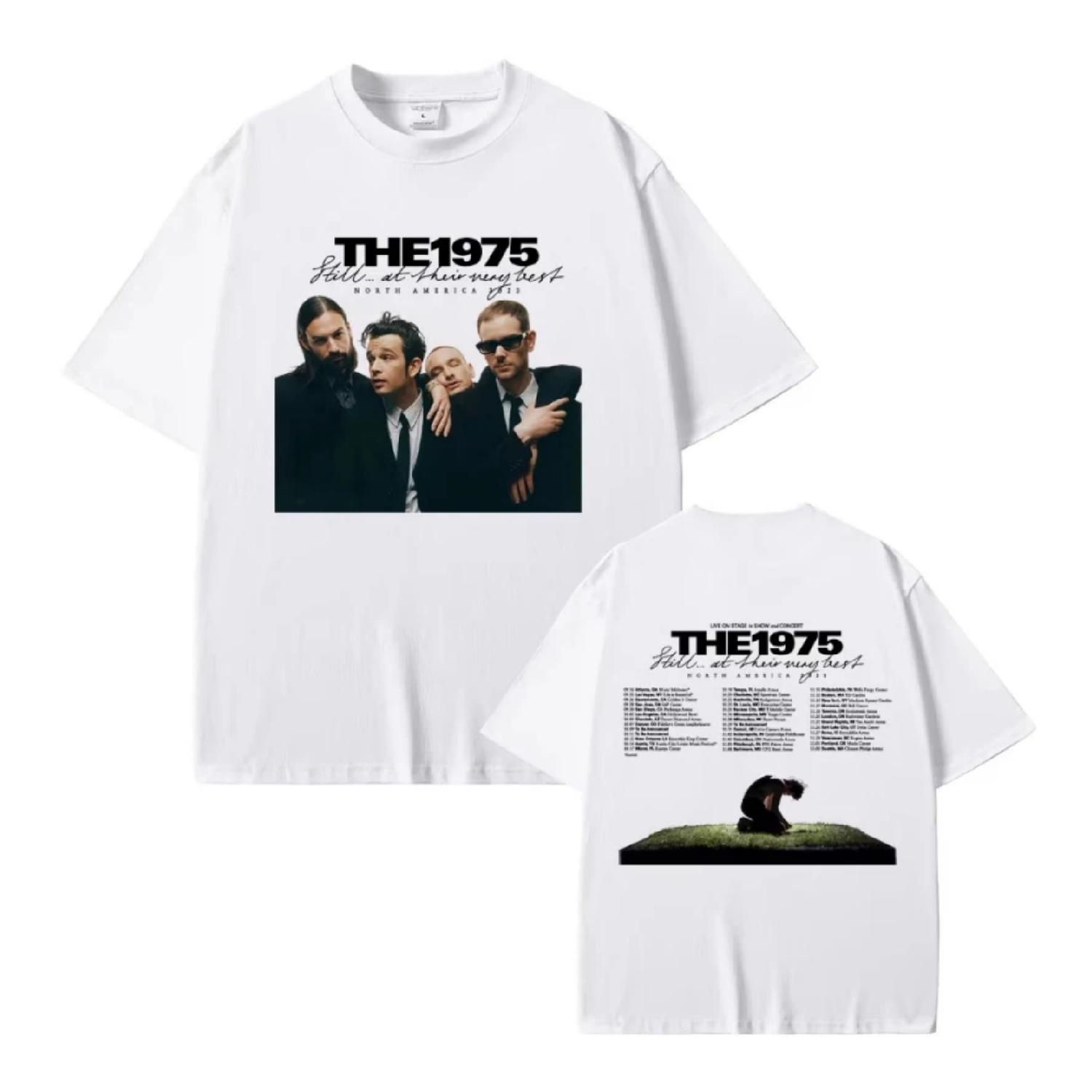 

Alternative Rock Band The 1975 Still At Their Very Best North America Tour T-shirt Men Women Casual Cotton Vintage T Shirts Tops S чёрный