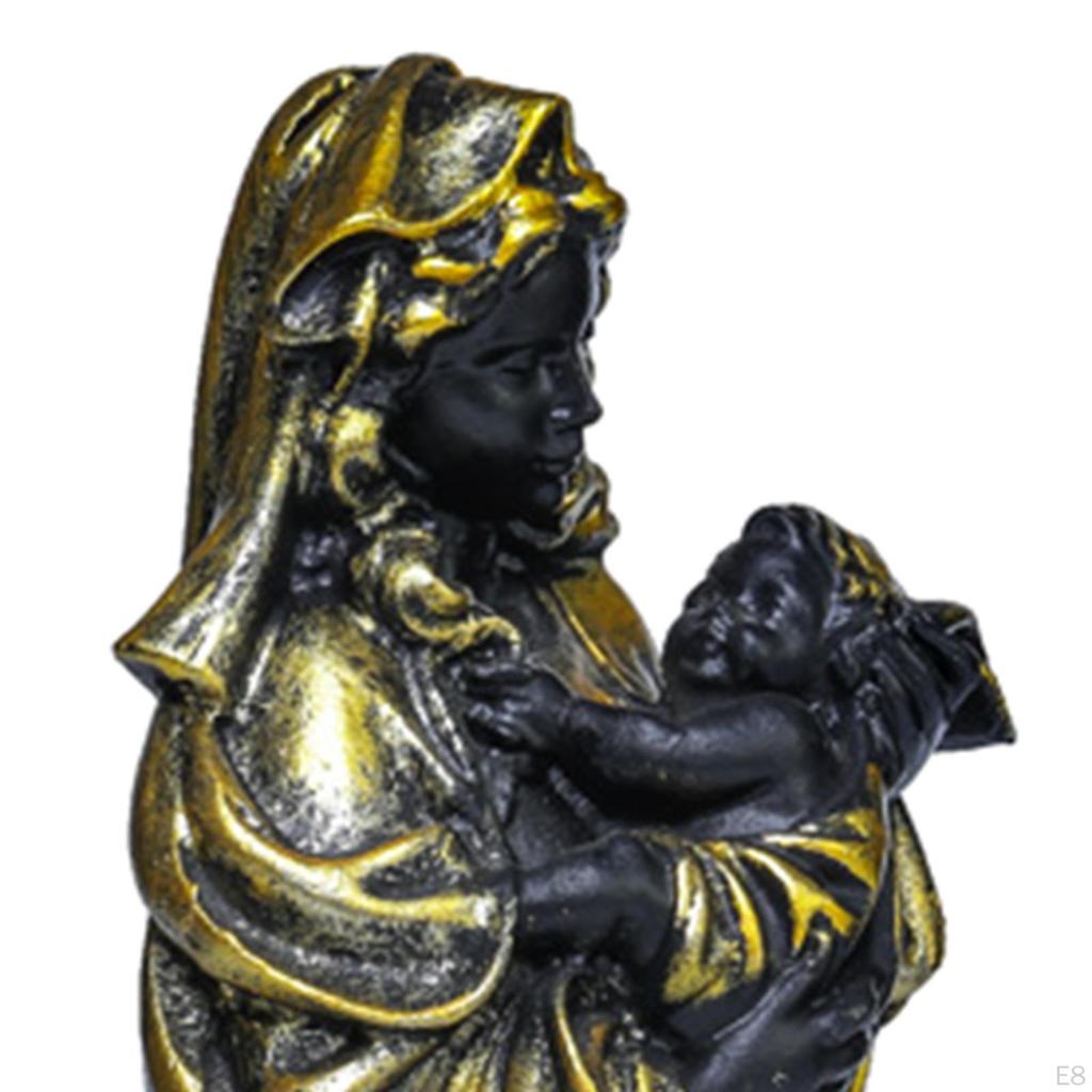 Resin Figurines, Sculpture Ornaments Modern Design, Statue for Desks, Tables, Shelves, Bedside