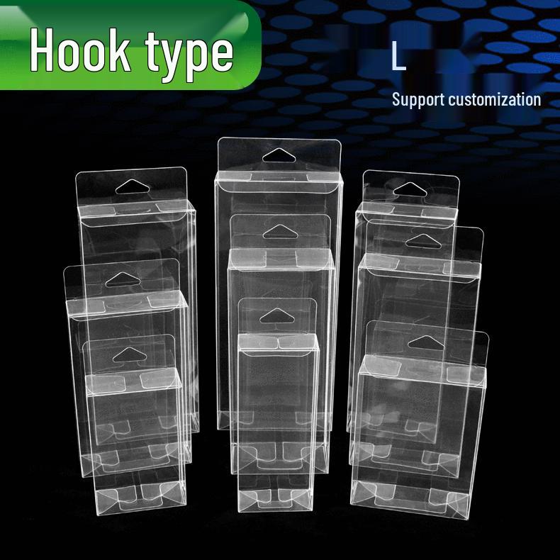 PVC Packaging Box, PET Box, PP Frosted Box, Transparent Plastic Box, Printed Color Box (Contact Customer Service for Sample)