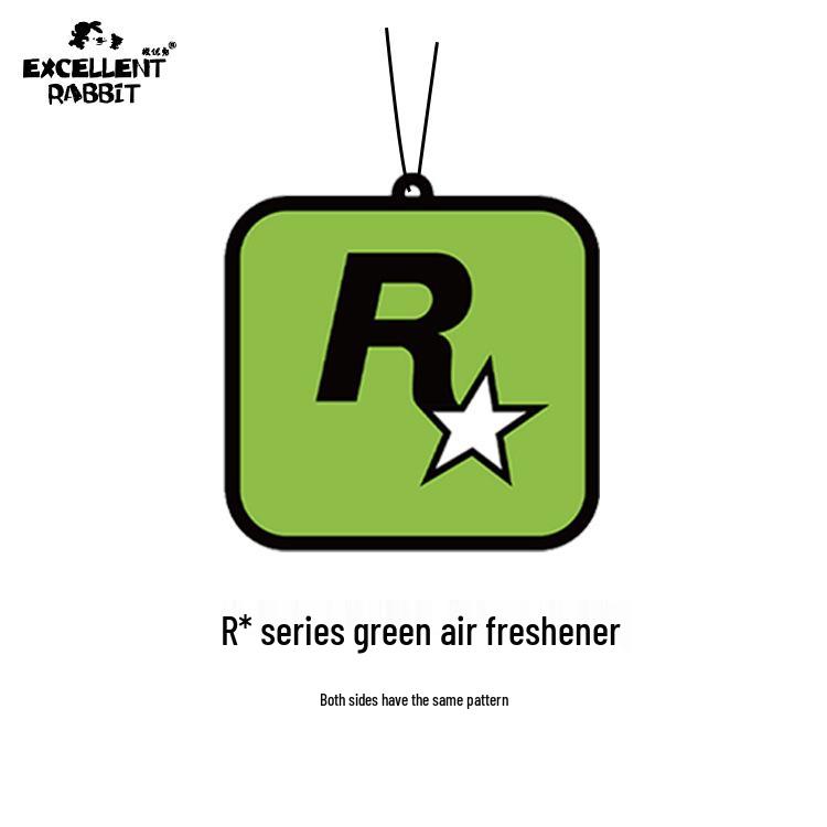 R* Car-Mounted Fragrance Diffuser - Long-Lasting Air Freshener and Stylish Hanging Ornament for Car Interiors