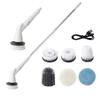 Wireless Multi-function Electric Cleaning Brush Long Handle Automatic Telescopic Cleaning Brush Bathroom Toilet Floor Seam
