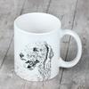 Bedlington Terrier, Rothbury Terrier - Cup with a Dog, Personalized Cup with a Print, a Classic Gift for Everyone from the Art-Dog Brand