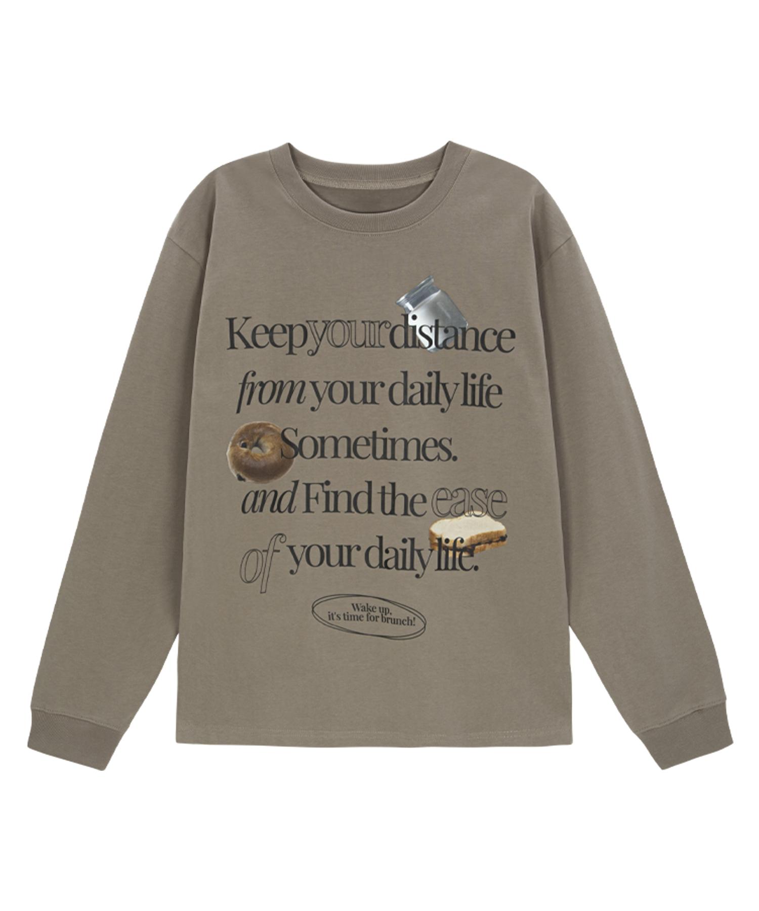 Divine Distance Bread Long Sleeve [Brown] L