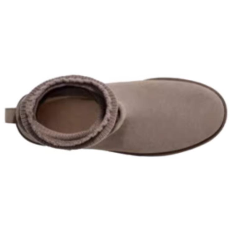 UGG Ultra Mini Sockd Platform Short Snow Boots Unisex Boots Gray 1170712-SKP