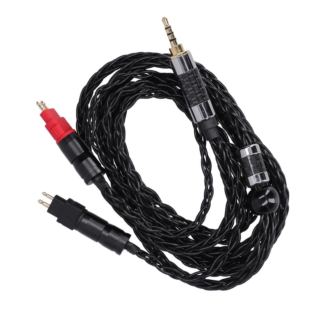 Double Needle 8 Core Balanced OCC Silver Plated Audio Cable for Sennheiser HD600 HD580