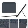 TJK Wireless Keyboard Compatible with Microsoft Surface Bluetooth Keyboard US English Layout Magnetic Pen Slot Pencil Storage Installation USB