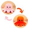 Flipped Octopus Doll Flipped Octopus Octopus Plush Toy Double-Sided Flipped Doll Reversible Octopus