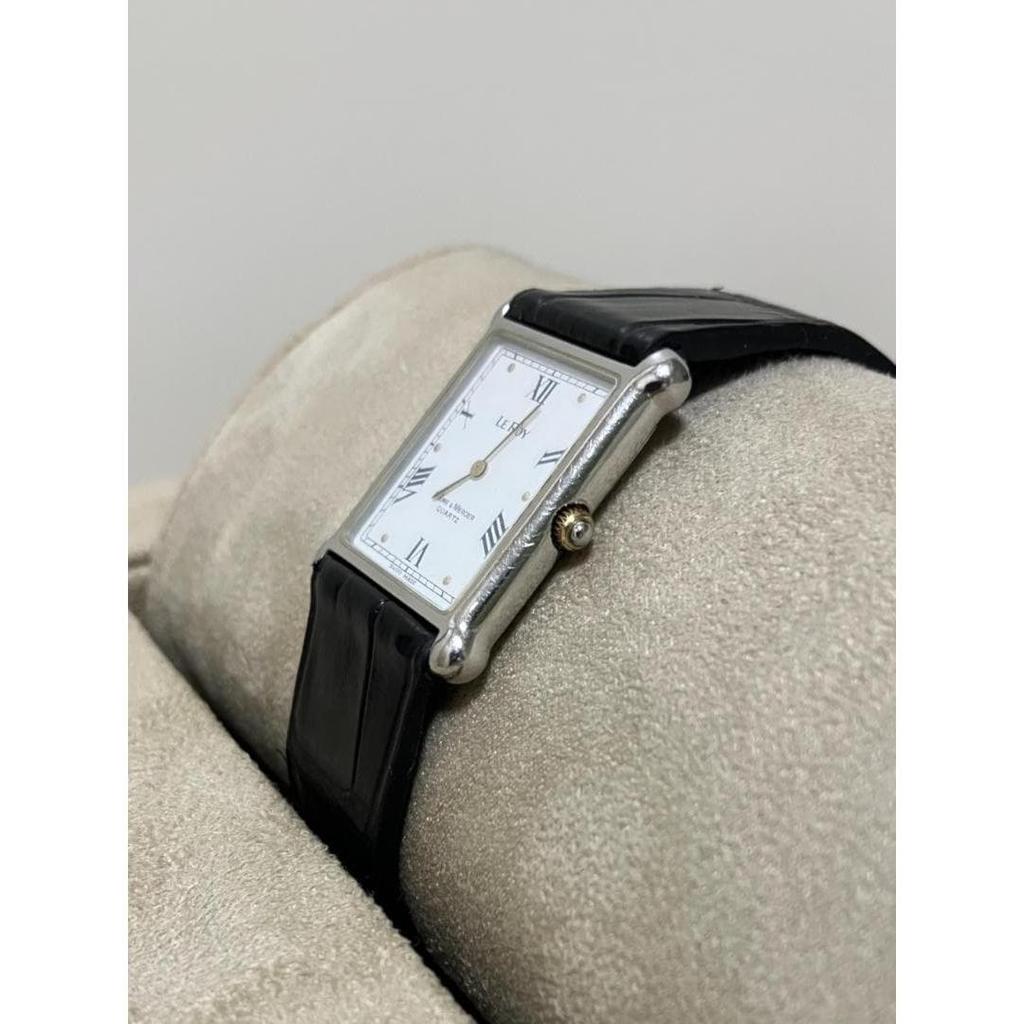 Used Vintage Baume & Mercier Tank-Shaped Quartz Rectangular