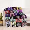 Christmas Nightmare Blanket Durable Comfort Perfect for Couch Picnics Sofa All-Season Use Digital Print Suitable for Gifting Relatives and Friends