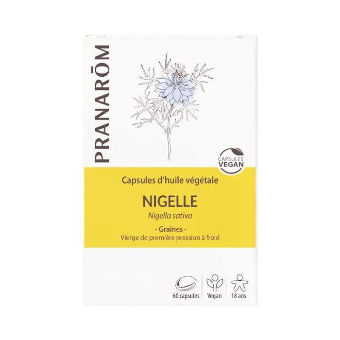Pranarom huile végétale nigelle 60 capsules