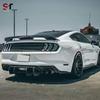 Ford Mustang GT500 Style Carbon Fiber Ducktail Rear Spoiler Winglet Diffuser