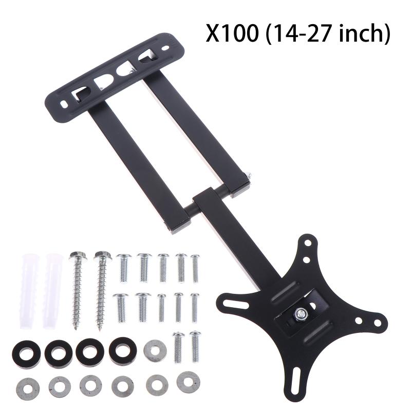 

For Rv Indoor Folding Tv Hanger 14-27 Inch Monitor Stand Car Rv Ceiling Lift Adjustable Kitchen Dining Caravan Room Tv Holder