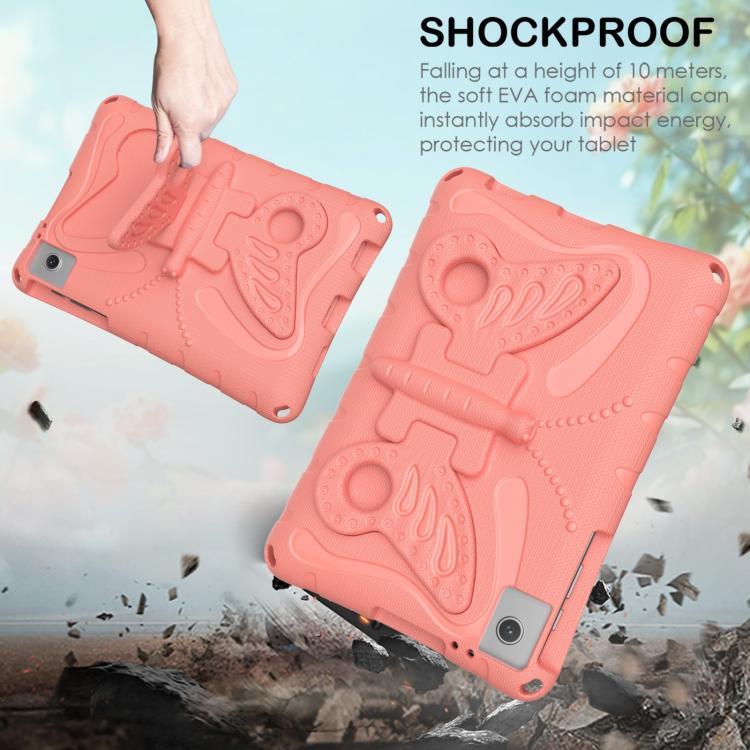 Butterfly Bracket EVA Shockproof Tablet Protective Case For T-Mobile REVVL Tab 2 10.1