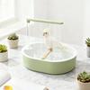 Parrot Automatic Shower Pet Bird Bath Cage Basin USB Electric Circulating Water Bird Bathtub for Lovebird Cockatiel Birds Toy
