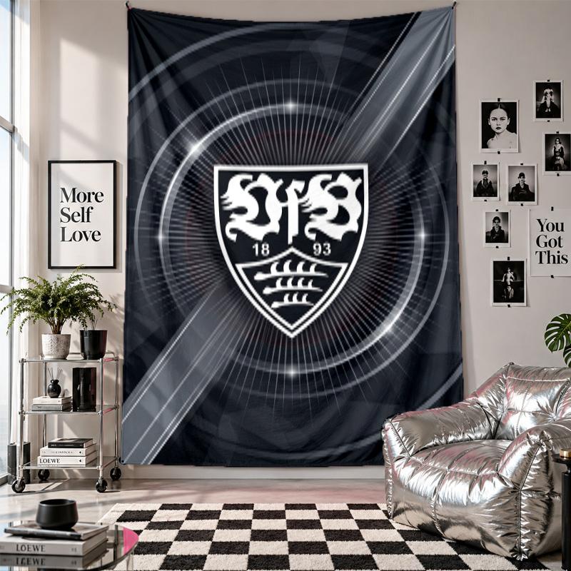 VfB Stuttgart Wall Tapestry Home Decor Wall Hanging Cloth for Bedroom Living Room Background