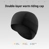 Leichte winddichte Radkappe Winter atmungsaktive warme Mütze Helminnenkappe Gehörschutz Unisex Mütze einfach zu bedienen
