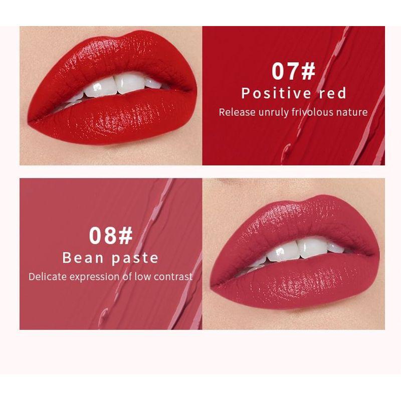 Pudaier - Pearlescent Mirror Liquid Lip Gloss - 8 Colors