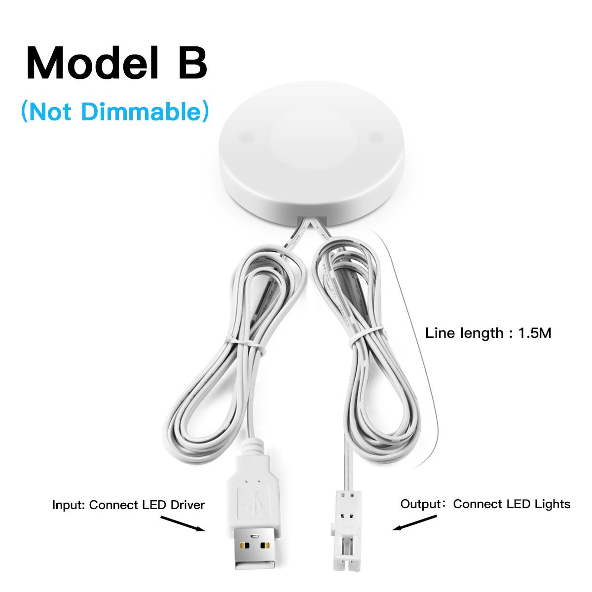 DC 5V USB LED Dimmer Touch Sensor Schalter Durchdringbar 25mm Holz Glas Acryl Dimmbare Schalter DIY Küche Schrank garderobe Lampe