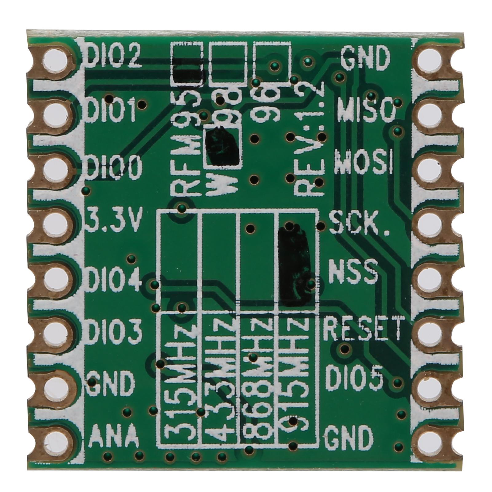 

RFM96 RFM96W 433M Бездротовий модуль трансивера 20DBM LORA TM Електронні компоненти