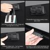 Invisible Glovebox Storage Hooks ABS Glovebox Lid Hook Hanger Seamless Integration Car Interior Organizer