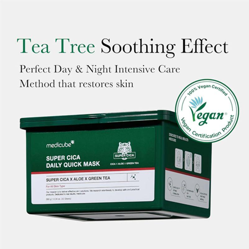 Medicube Super Cica Daily Quick Mask (30ea)