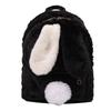 Japanese Cute Rabbit Ear Girl Backpack Women Large-capacity Furry School Bag