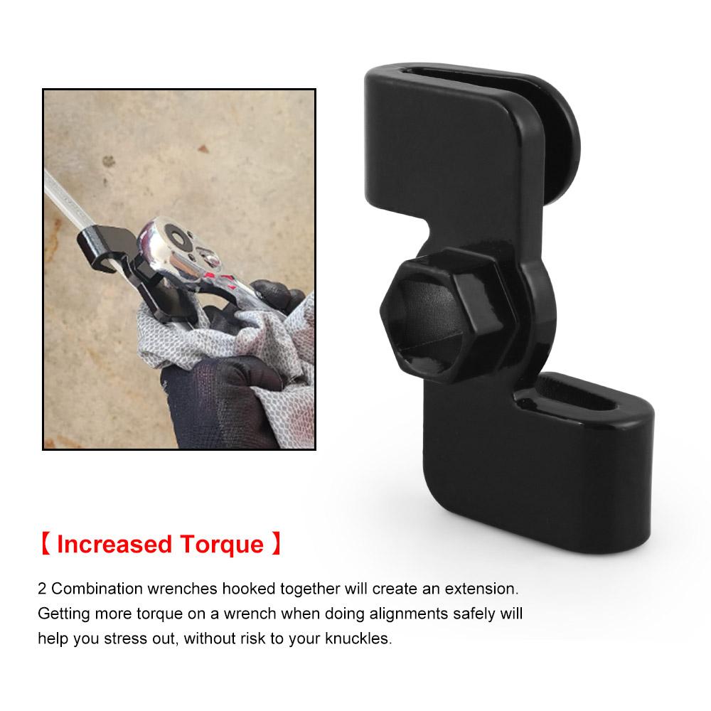 Extender Adaptor Universal Wrench Extension Tool Sturdy 1/2 Inch Breaker Bar Wrench Extender Mechanics Tool Leverage Over