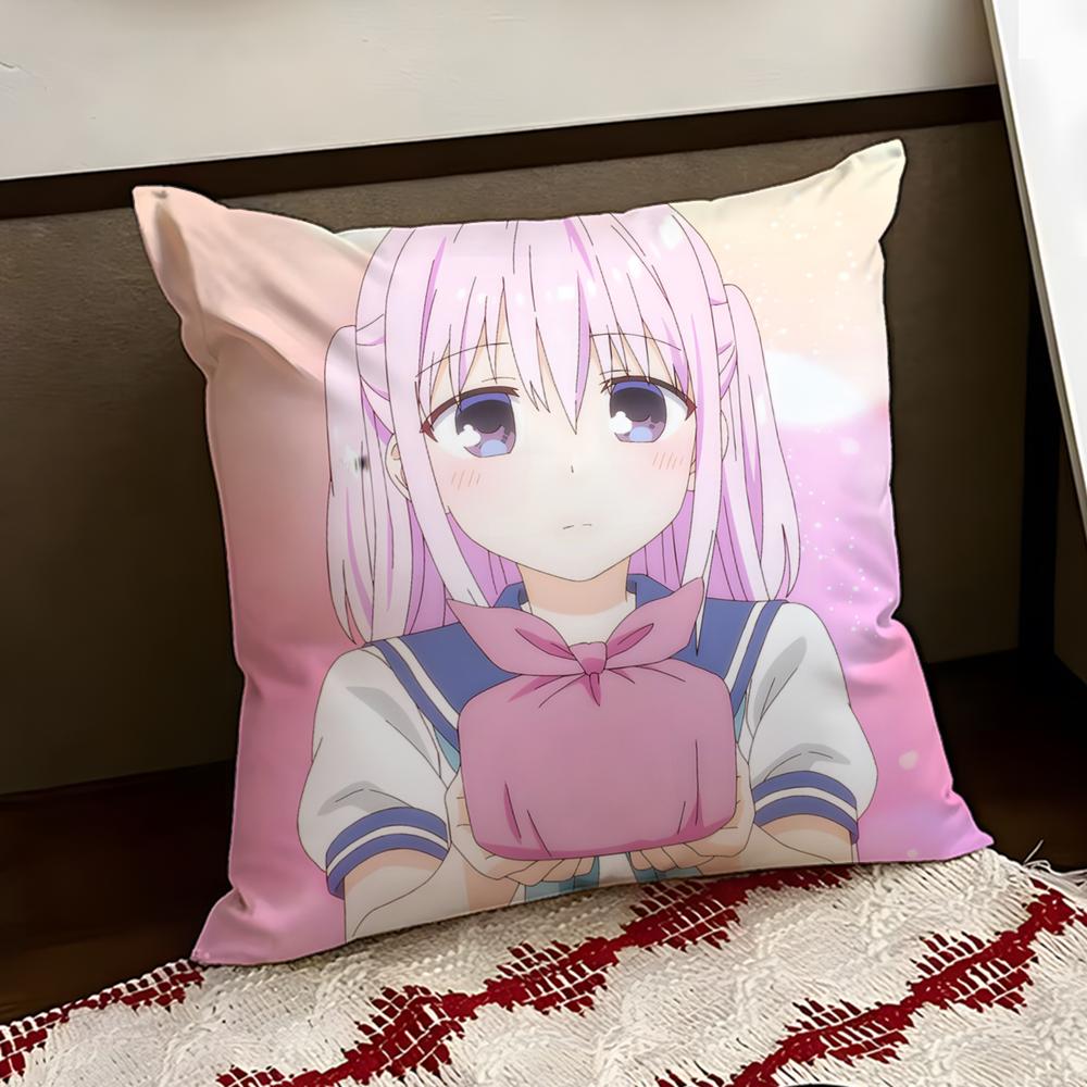 Anime EFGEFB Cushion Cover Reversible Soft Durable Pillow Cover Home Car MultiScene Use for Daily Comfort
