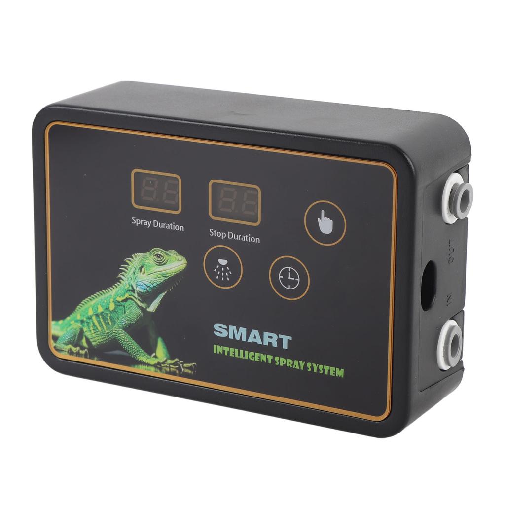 Rainforest Tank Timer Misting System Quiet Touch Control Automatic Reptile Mister with Timer 360 Degrees