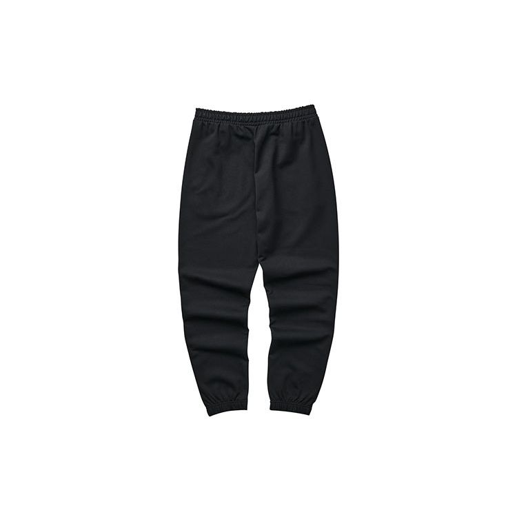 Skechers New Year Series Solid Color Elastic Waist Cuffed Casual Pants Women bottoms Carbon-Black L124W013-0018