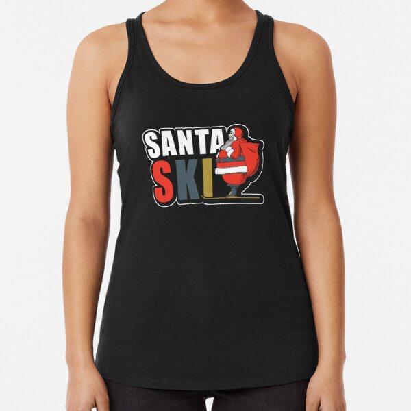 Buy Santa Ski Tank Tops And Gift Idea Printed Tank Top Women Sleeveless ...