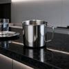 Nonrust Steel Measuring Cup With Precise Measurement Marking For Baking Cooking And Mixing Ergonomic Handle Durable Kitchen Tool