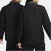 Nike Solid Color Single-Breasted Collar Long Sleeve Jacket Unisex Jackets Black FQ0513-010
