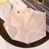 Large Size Women High Waist Pure Cotton Full Pants Bacterial Inhibiting Pregnant Period of Non Trace Belly Support Maternity Underwear