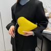 Fashion Heart-Shaped Mini Clutch for Women Candy Colored Coin Purse with Wristlet Stylish Zipper Card Holder & Key Pouch