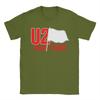 Novelty U2 Rock Band TShirt for Men O Neck Pure Cotton T Shirts  Short Sleeve Tees Summer Tops
