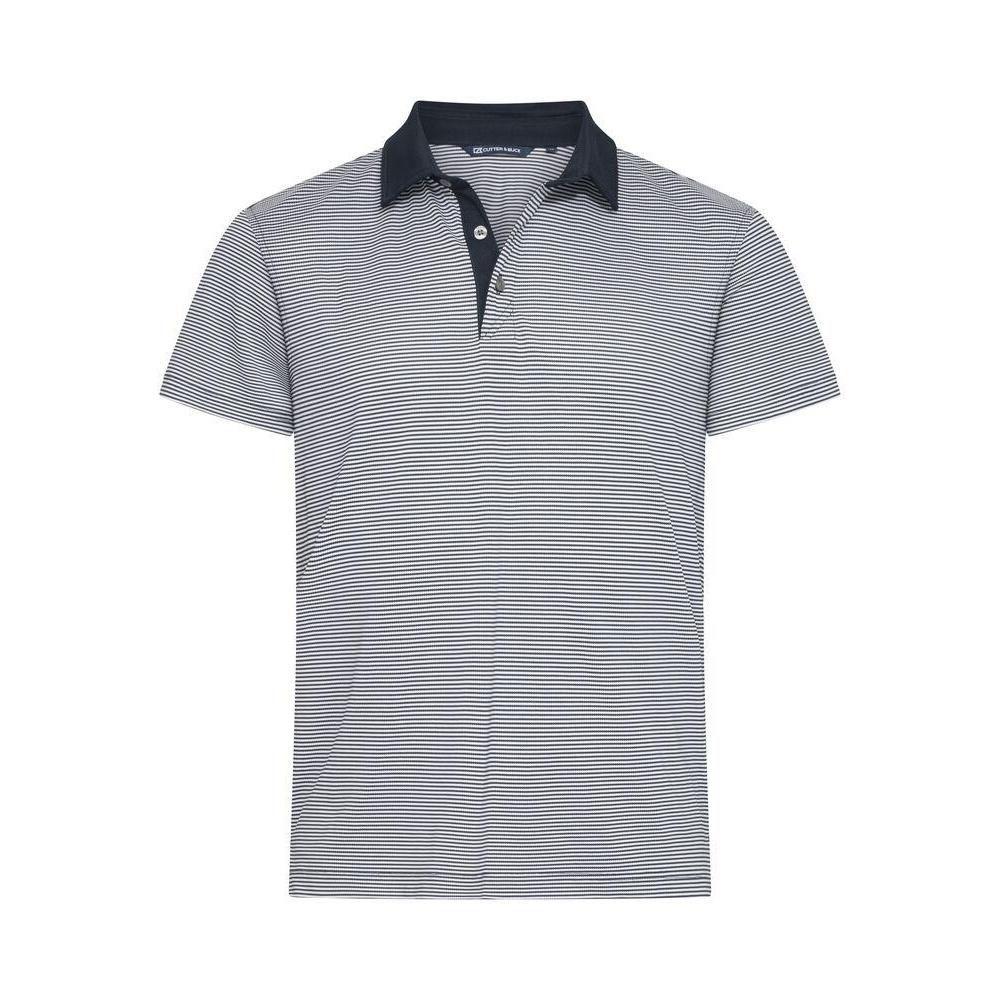Cutter & Buck Mens Virtue Stripes Polo Shirt